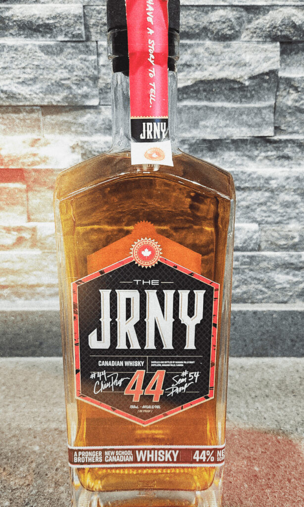 JRNY whisky bottle